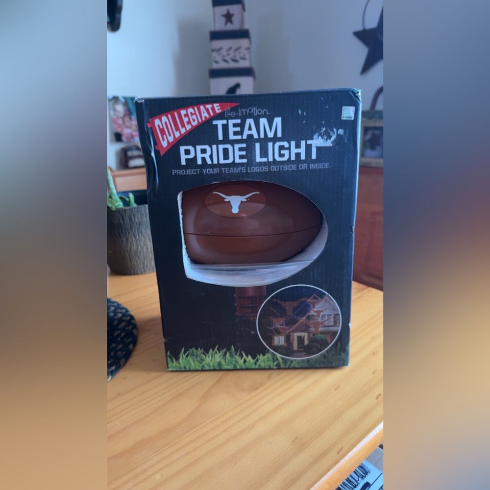 Texas Longhorns Team pride indoor outdoor projector